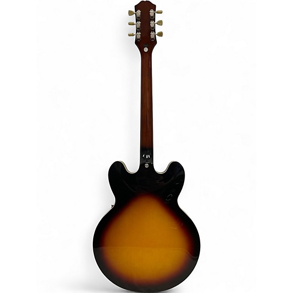 Used Epiphone ES335 2 Color Sunburst Hollow Body Electric Guitar