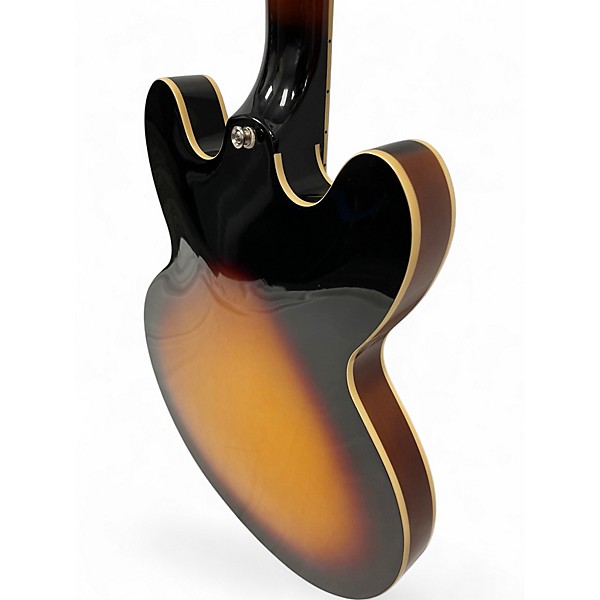 Used Epiphone ES335 2 Color Sunburst Hollow Body Electric Guitar