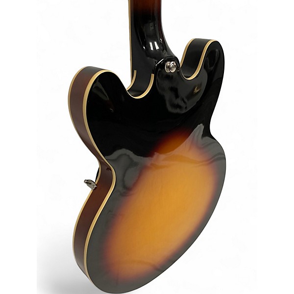 Used Epiphone ES335 2 Color Sunburst Hollow Body Electric Guitar