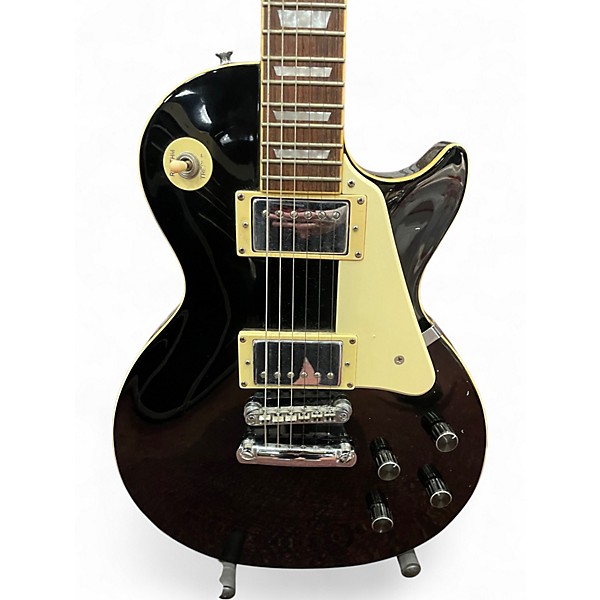 Used Epiphone Les Paul Standard Black Solid Body Electric Guitar