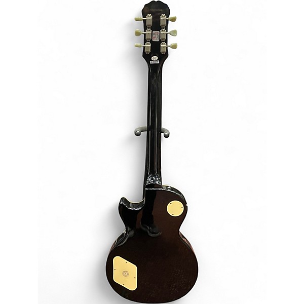 Used Epiphone Les Paul Standard Black Solid Body Electric Guitar