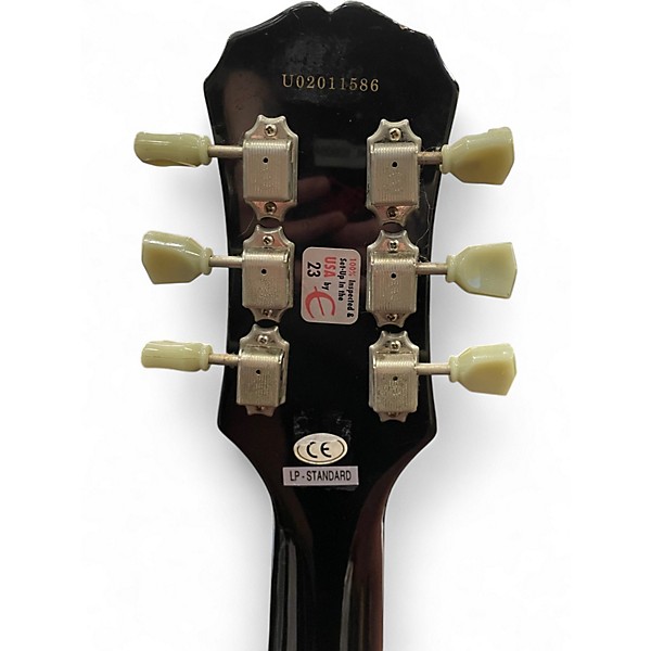 Used Epiphone Les Paul Standard Black Solid Body Electric Guitar