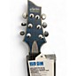 Used Schecter Guitar Research C1 Platinum Transparent Midnight Blue Solid Body Electric Guitar