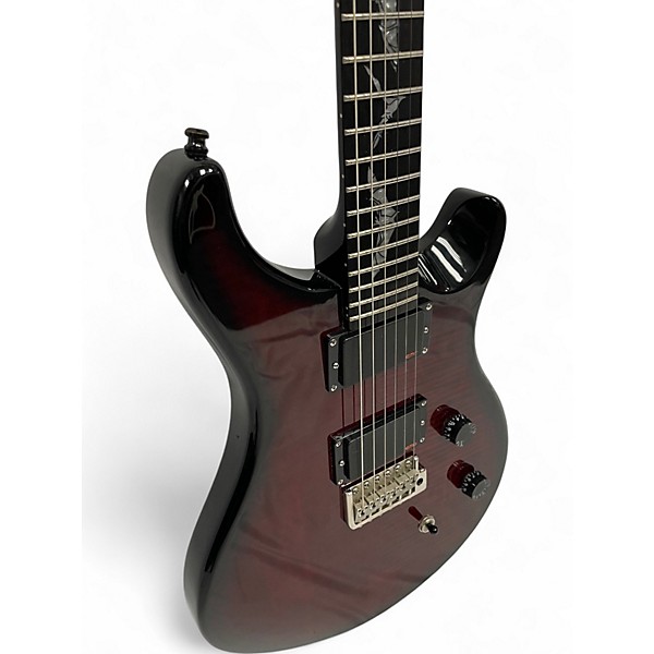 Used PRS Paul Allender Signature SE Black Cherry Solid Body Electric Guitar
