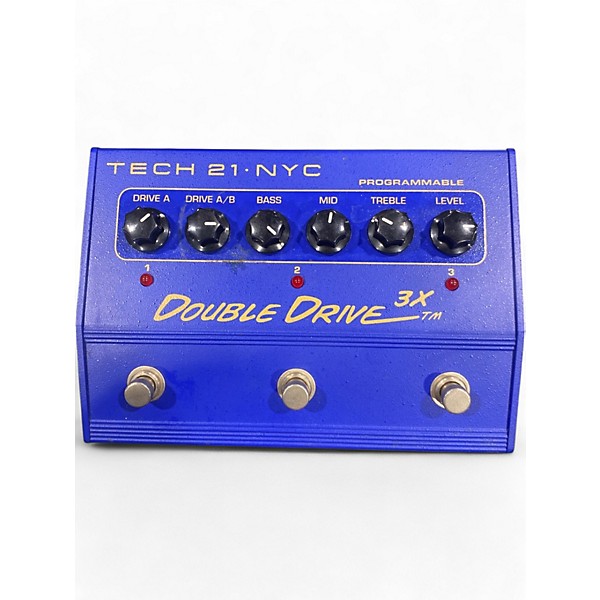 Used Tech 21 Double Drive 3X Effect Pedal