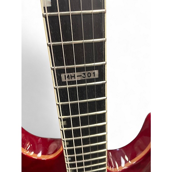 Used ESP LTD MH301 RED Solid Body Electric Guitar