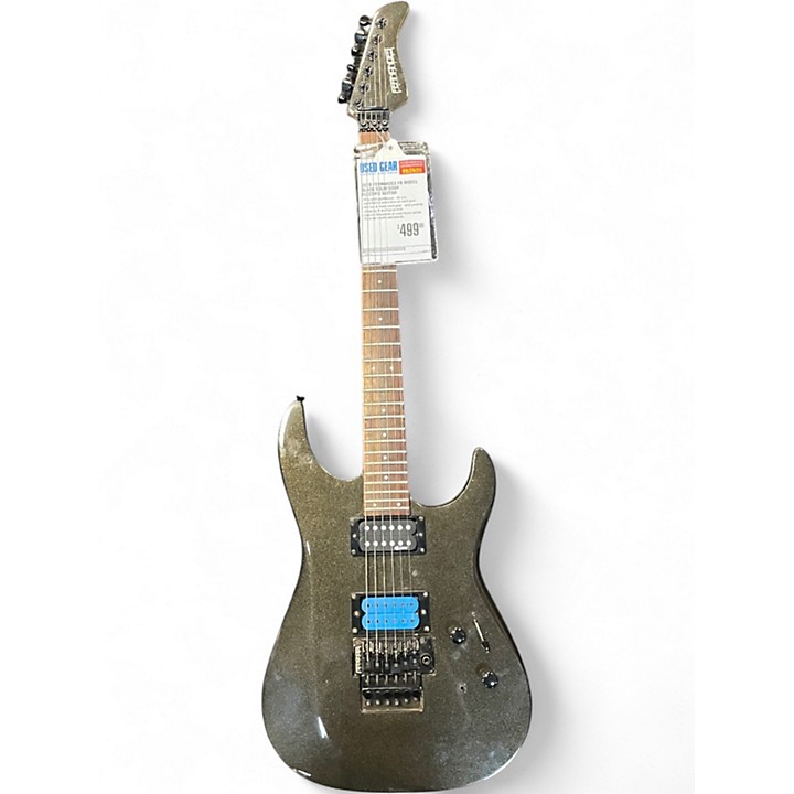 Used Fernandes FR Model Black Solid Body Electric Guitar Black