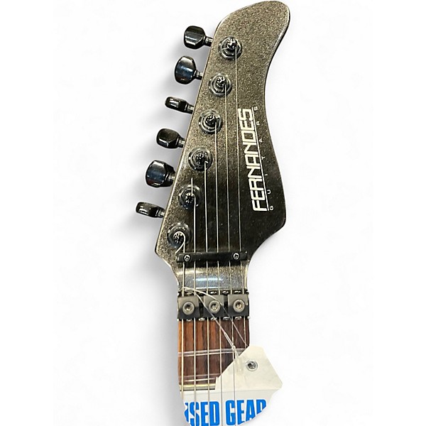 Used Fernandes FR Model Black Solid Body Electric Guitar