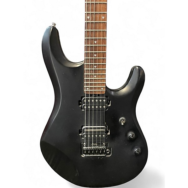 Used Sterling by Music Man JP50 John Petrucci Signature Black Solid Body Electric Guitar