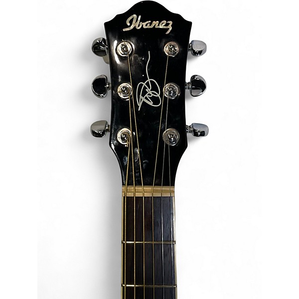 Used Ibanez JSA5 Joe Satriani Signature Black Acoustic Electric Guitar