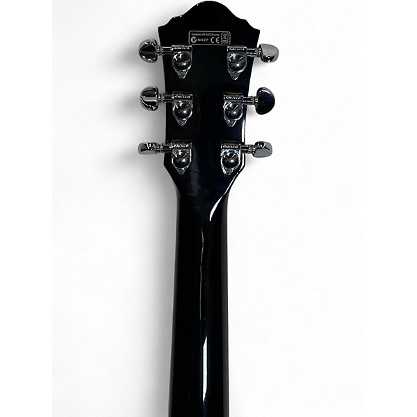 Used Ibanez JSA5 Joe Satriani Signature Black Acoustic Electric Guitar