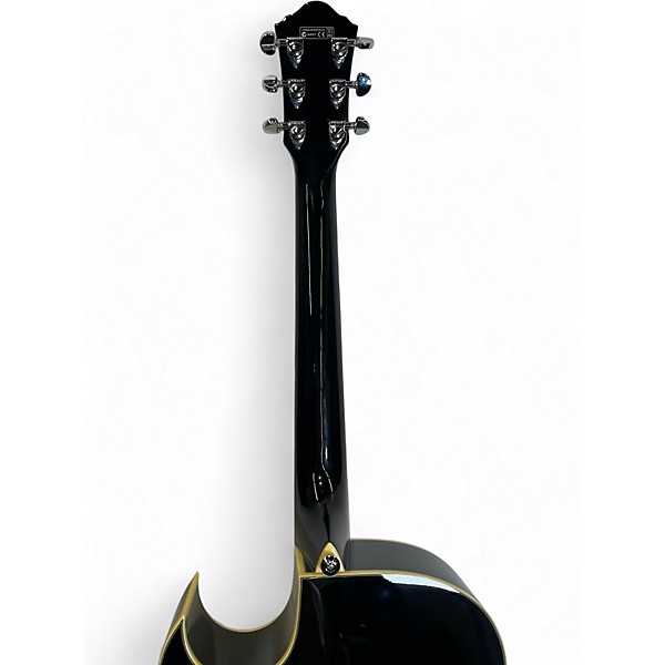 Used Ibanez JSA5 Joe Satriani Signature Black Acoustic Electric Guitar