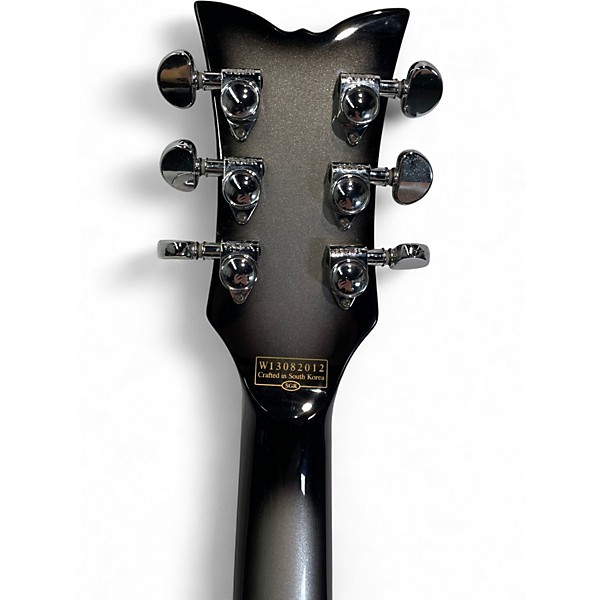 Used Schecter Diamond Series Ultra VI Silverburst Solid Body Electric Guitar