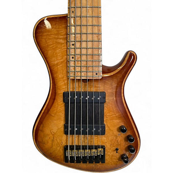 Used Brubaker KXB II NATURAL Electric Bass Guitar