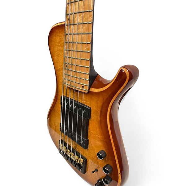 Used Brubaker KXB II NATURAL Electric Bass Guitar