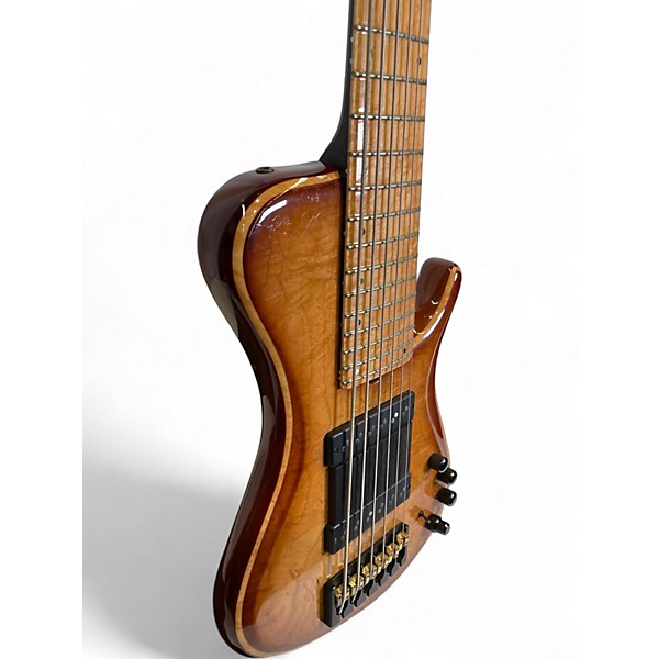 Used Brubaker KXB II NATURAL Electric Bass Guitar