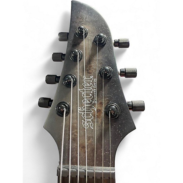 Used Schecter Guitar Research KM7 MKIII BURL Solid Body Electric Guitar