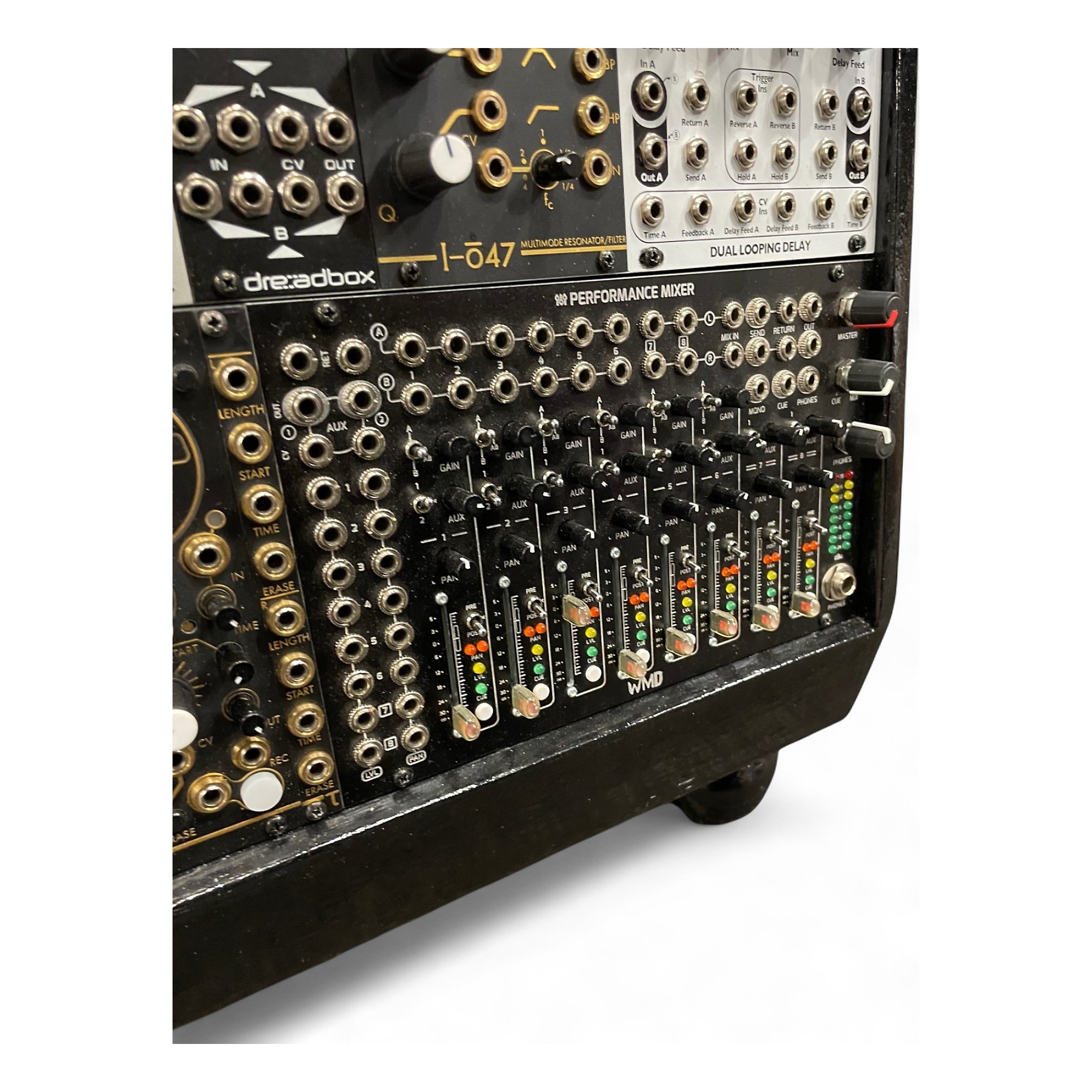 WMD performance mixer モジュラーシンセ WMD Performance Mixer MKII— Clockface Modular