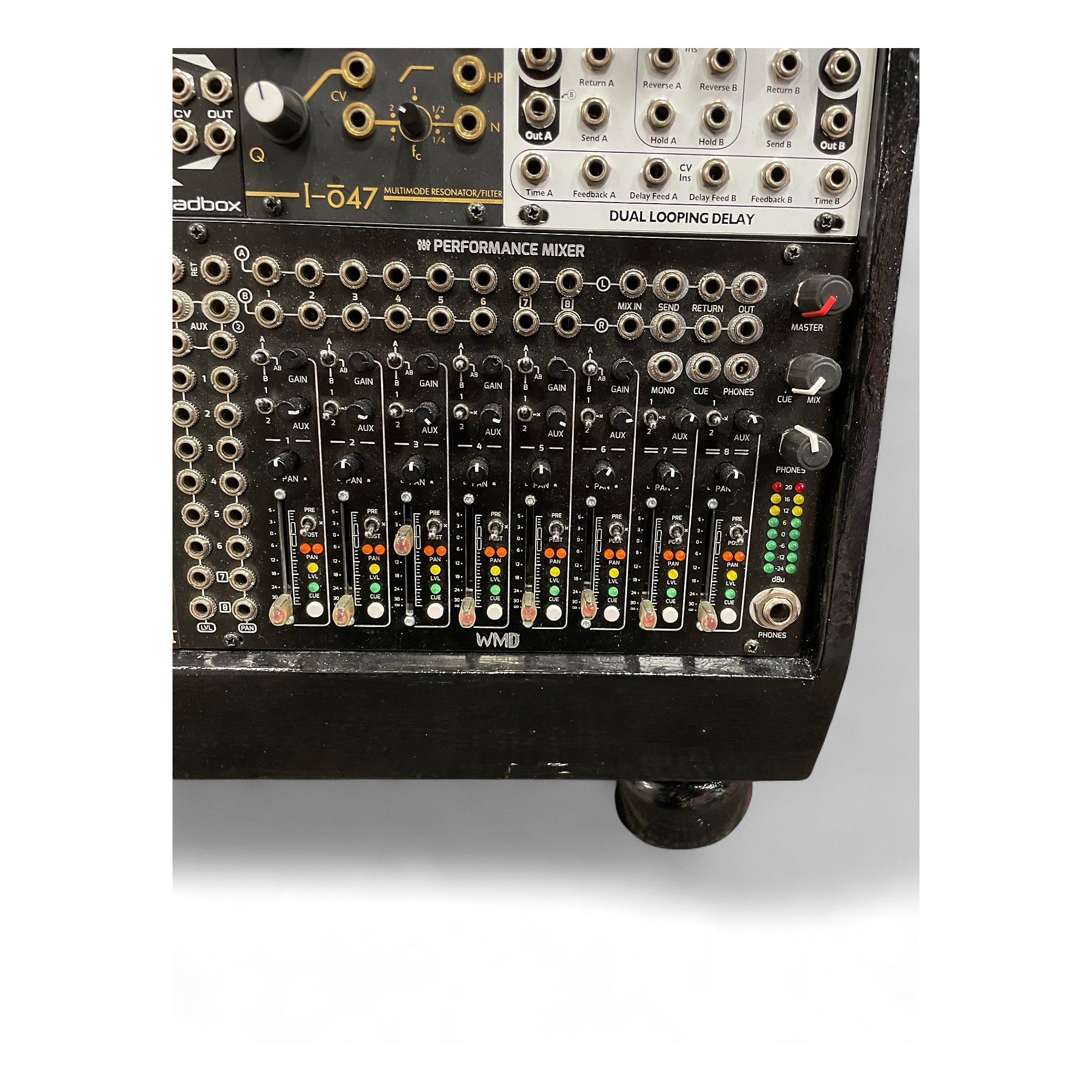 WMD performance mixer モジュラーシンセ WMD Performance Mixer— Clockface Modular