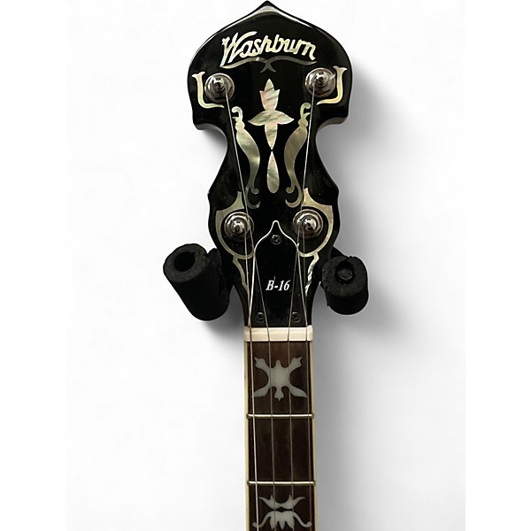 Used Washburn B16K Americana Natural Banjo
