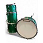 Used Ludwig 4 Piece BONHAM KIT GREEN SPARKLE Drum Kit thumbnail
