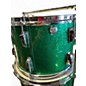 Used Ludwig 4 Piece BONHAM KIT GREEN SPARKLE Drum Kit