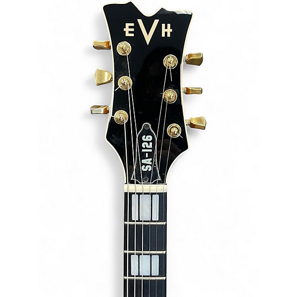 Used EVH SA-126 Tobacco Burst Hollow Body Electric Guitar