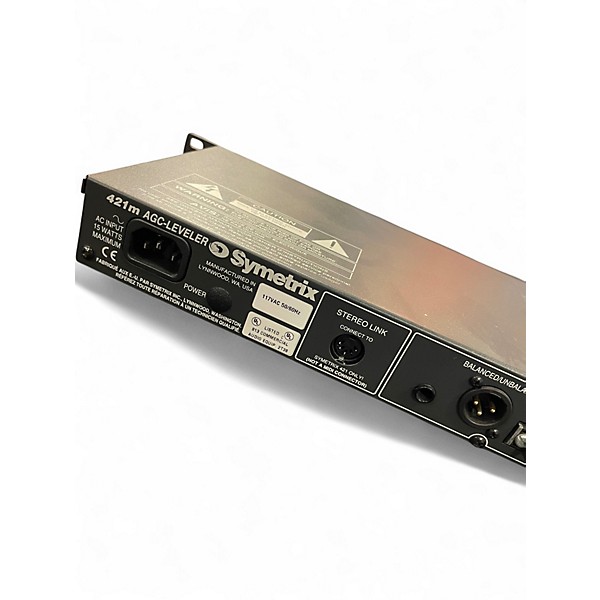 Used Symetrix 421m Compressor