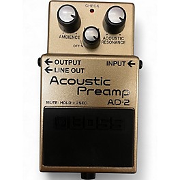 Used BOSS AD2 Acoustic Preamp Guitar Preamp