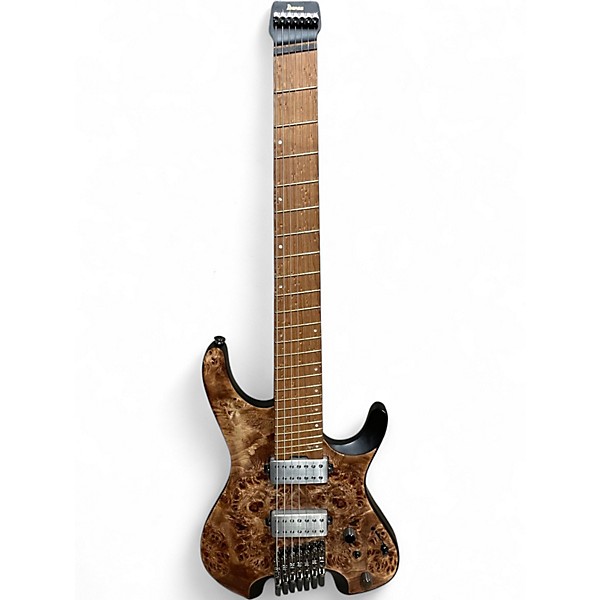 Used Ibanez QX527PB Natural Solid Body Electric Guitar