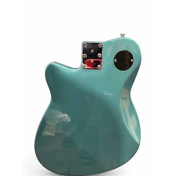 Used Reverend CHARGER 290 Blue Solid Body Electric Guitar