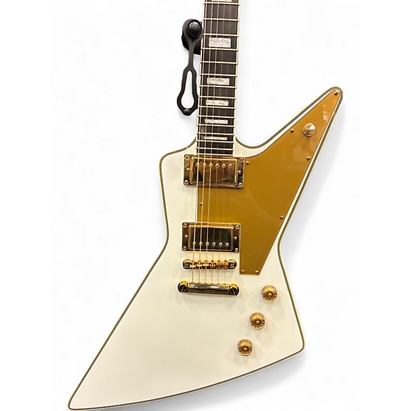 Used Epiphone LZZY HALE SIGNATURE EXPLORER Alpine White Solid Body Electric Guitar