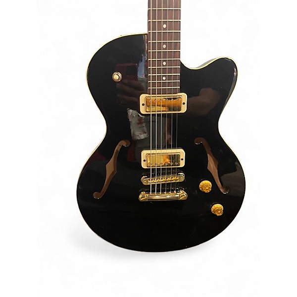 Used Yamaha AEX520 Black Hollow Body Electric Guitar