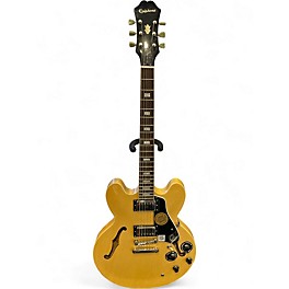 Used Epiphone ES335 Pro Natural Hollow Body Electric Guitar