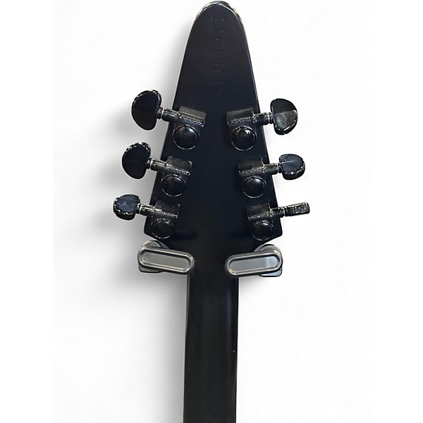 Used Gibson Flying V Black Solid Body Electric Guitar