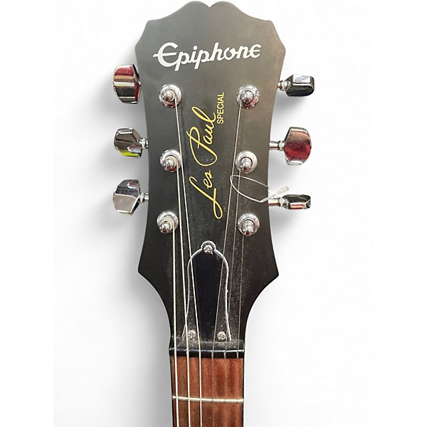 Used Epiphone Les Paul Special Satin Black Solid Body Electric Guitar