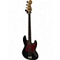 Used Fender Standard Jazz Bass Black Electric Bass Guitar thumbnail