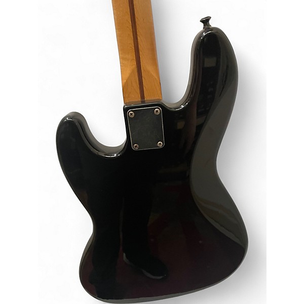 Used Fender Standard Jazz Bass Black Electric Bass Guitar