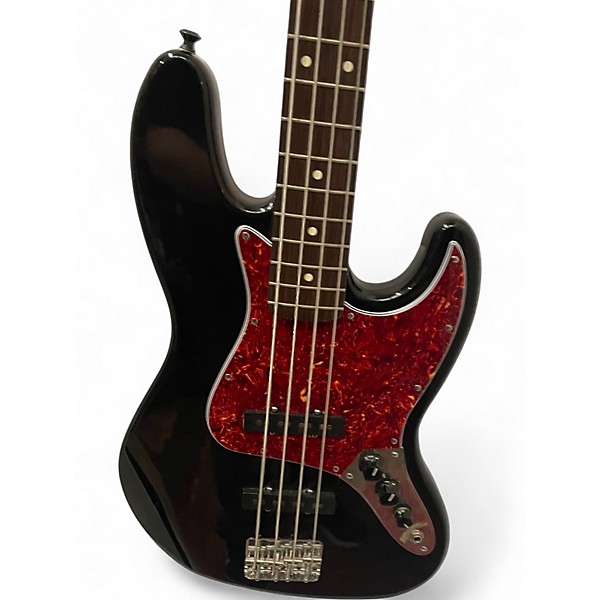 Used Fender Standard Jazz Bass Black Electric Bass Guitar