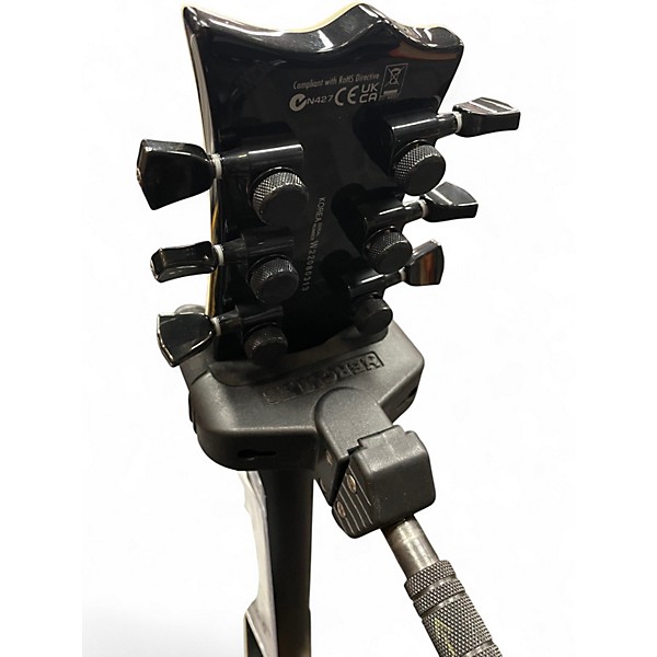 Used Ltd LTD EC1000T CTM Black Solid Body Electric Guitar