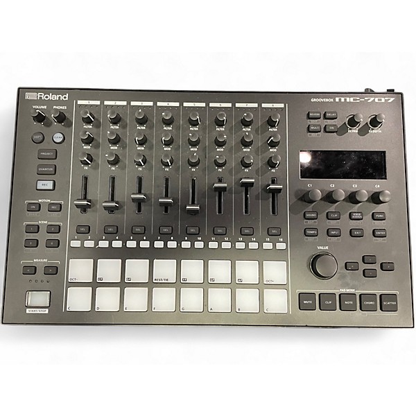 Used Roland MC-707 Groovebox Production Controller