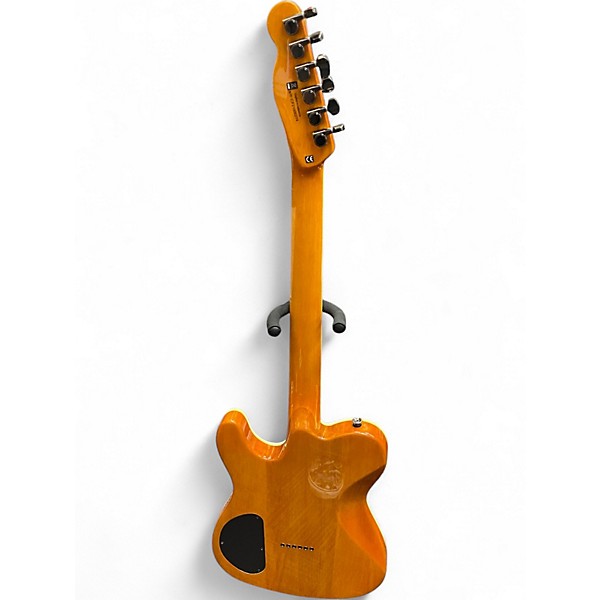 Used Fender Special Edition Custom Telecaster FMT HH Amber Solid Body Electric Guitar