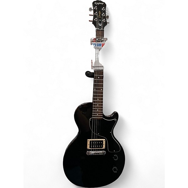 Used Epiphone Les Paul Junior Black Solid Body Electric Guitar