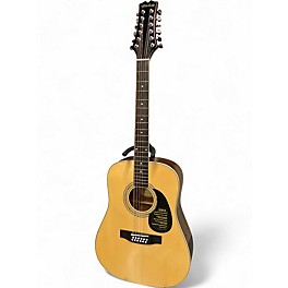 Used Mitchell D120S12E Natural 12 String Acoustic Electric Guitar