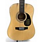 Used Mitchell D120S12E Natural 12 String Acoustic Electric Guitar