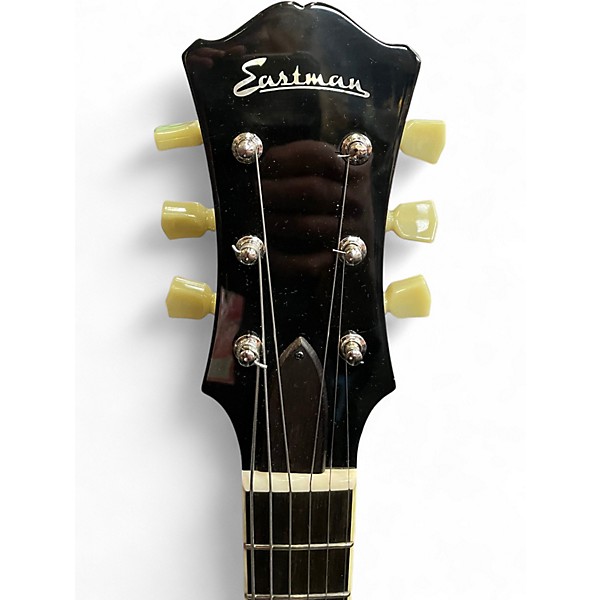 Used Eastman T386 Red Hollow Body Electric Guitar