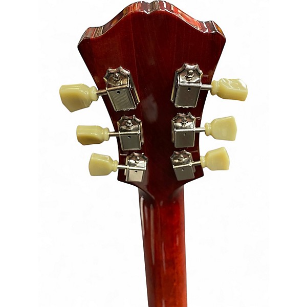Used Eastman T386 Red Hollow Body Electric Guitar