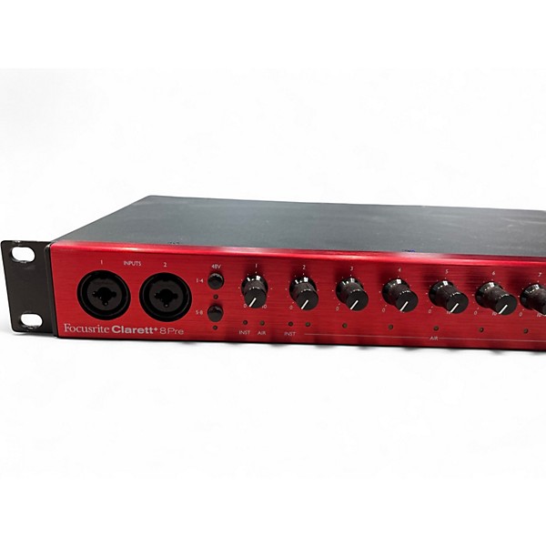 Used 2022 Focusrite CLARETT+ 8PRE Audio Interface | Guitar