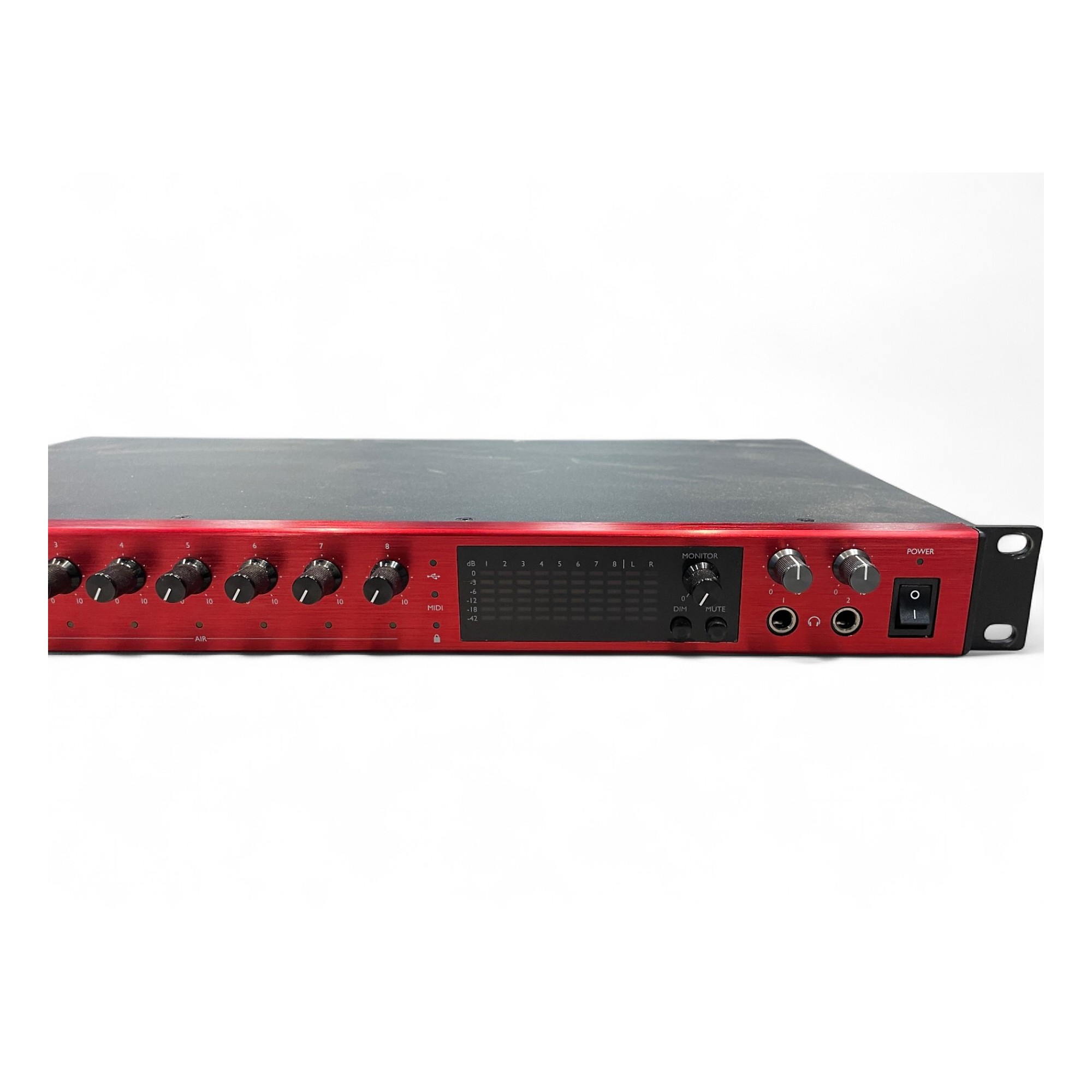 Used 2022 Focusrite CLARETT+ 8PRE Audio Interface | Guitar