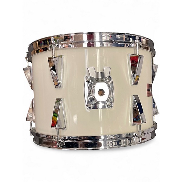 Used Yamaha 5 Piece 8000 SERIES Arctic White Drum Kit